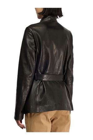 Black leather jacket SEMI COUTURE | Y5WT25Y690